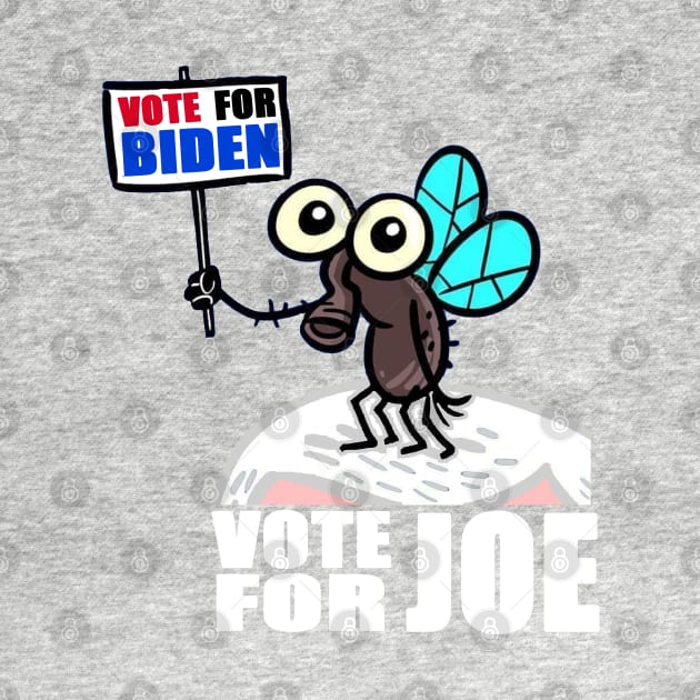 Vote For Joe - Debate Fly - Vote For Biden - Great Gift For The Political Person - Multi Color Logo & White Lettering by RKP'sTees